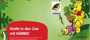 3 HARIBO Aktionsprodukte kaufen und GRATIS Kindertageskarte für den Tiergarten Schönbrunn bekommen