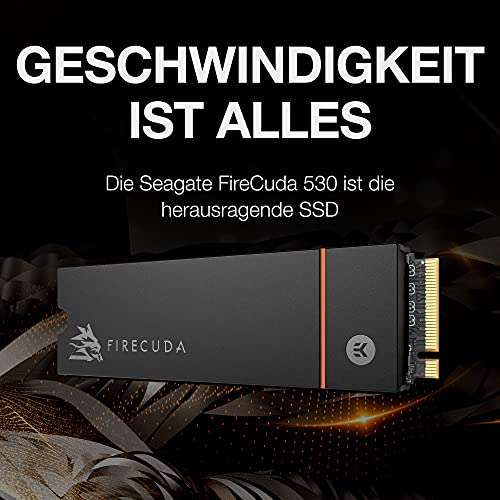 Seagate FireCuda 530 Heatsink SSD + Rescue 2TB, M.2 | PS5 kompatibel