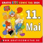 Gratis Kids Comic Tag 2024 am 11. Mai (Save the Date)