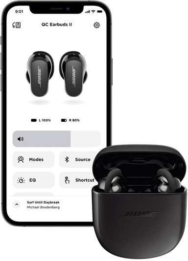 Bose QuietComfort II In-Ear Kopfhörer mit Noise Cancelling