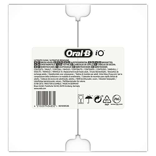8x Oral-B iO Ultimative Reinigung Aufsteckbürsten