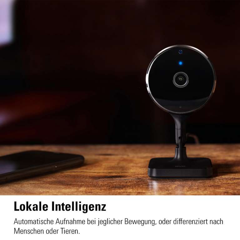 Eve Cam - Smarte Innenkamera, 1080p-Auflösung