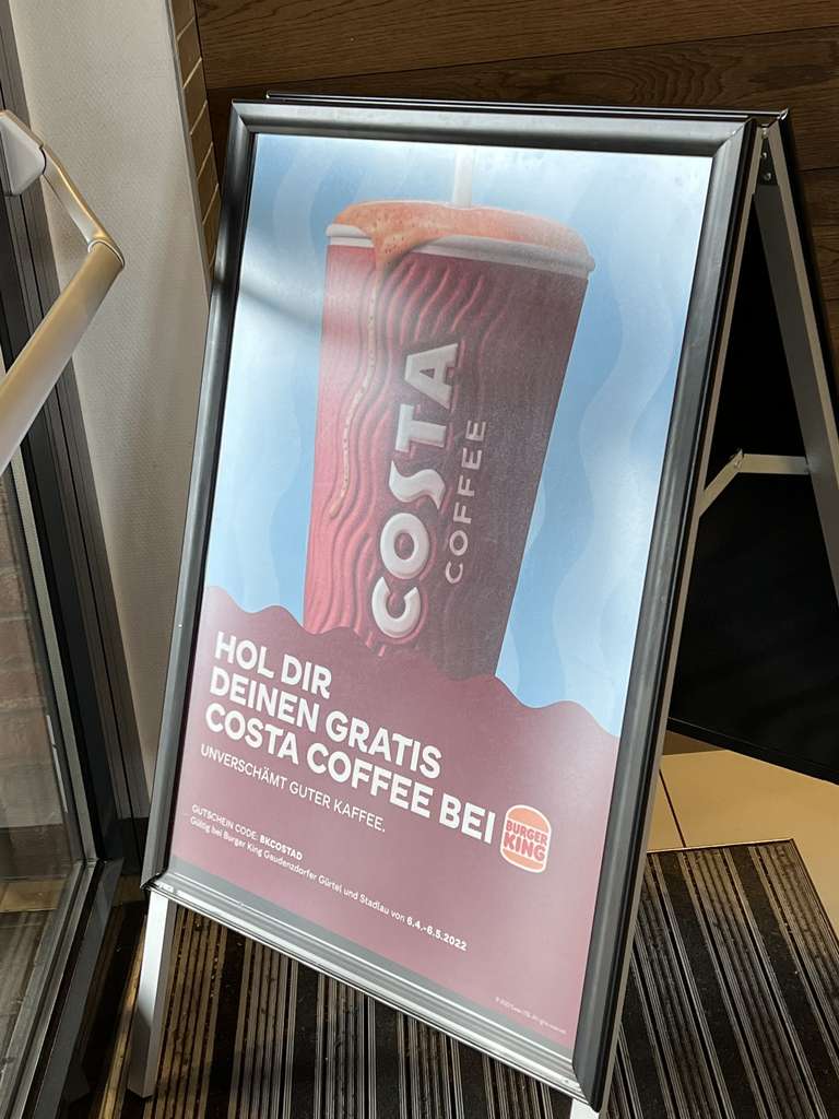 GRATIS Kaffee, Milchshakes & mehr bei ausgewählten Burger King Filialen