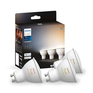 3x Philips Hue White Ambiance 350 (GU10 5W) - neuer Bestpreis