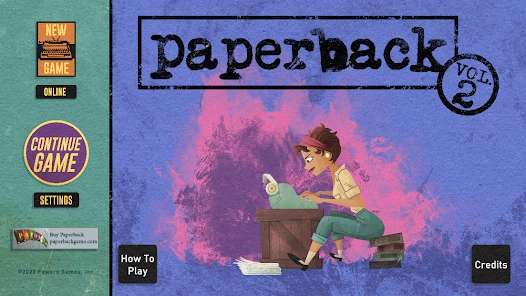 "Paperback Vol. 2" (Android) gratis im Google PlayStore - ohne Werbung / ohne InApp-Käufe -