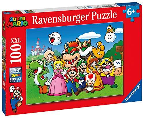 Ravensburger Kinderpuzzle - 12992 Super Mario Fun - Puzzle mit 100 Teilen