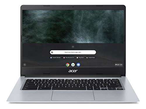 Acer Chromebook 14 Zoll (CB314-1H-C2KX) (ChromeOS, Laptop, FHD Display, Akkulaufzeit: Bis zu 12,5 Stunden, 4 GB LPDDR4 RAM / 64 GB eMMC