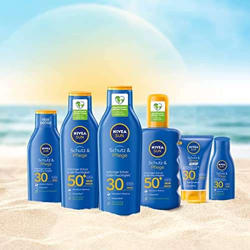 NIVEA SUN Schutz & Pflege Sonnenmilch LSF 30 (250 ml)