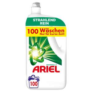 4x Ariel Flüssigwaschmittel Waschmittel, 100 Waschladungen Universal+