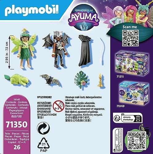 playmobil Ayuma - Forest Fairy & Bat Fairy mit Seelentieren