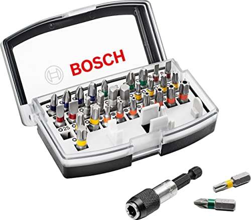 Bosch Accessories "Extra Hart" 32-teiliges Schrauberbit Set