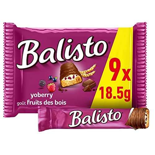 Balisto Joghurt Beeren Mix, 9 Riegel