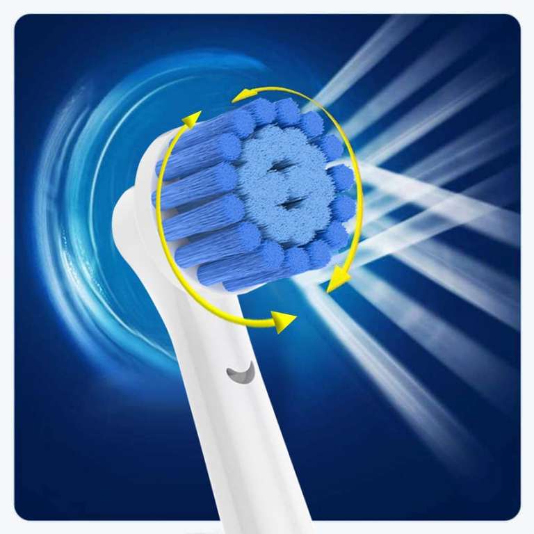 16 Stück Sensitive Aufsteckbürsten Kompatibel mit Oral B Elektrische Zahnbürsten