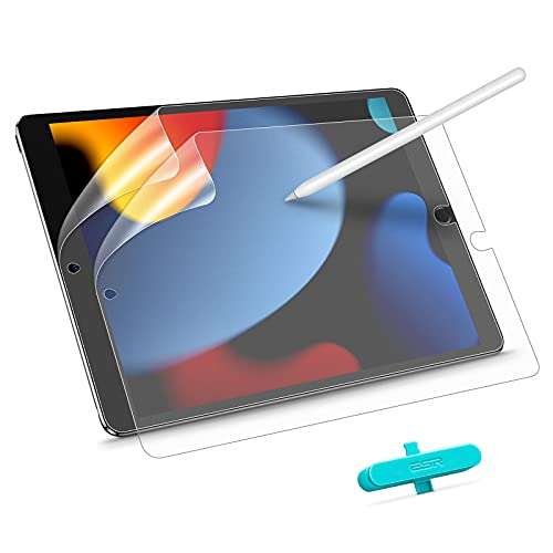 ESR Paper-Feel Display Schutzfolien 2er Pack kompatibel mit iPad Generation 9/8/7