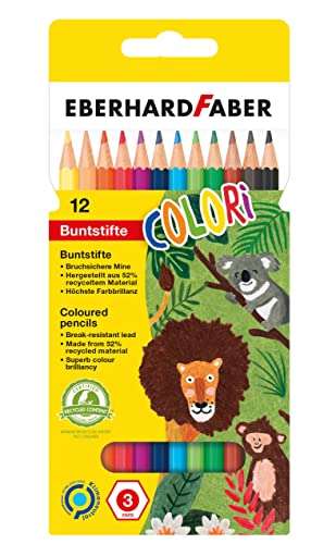 2x 12Stk. Eberhard Faber 514812 - Colori Buntstifte