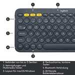 Logitech K380 Kabellose Bluetooth-Tastatur, Multi-Device & Easy-Switch Feature