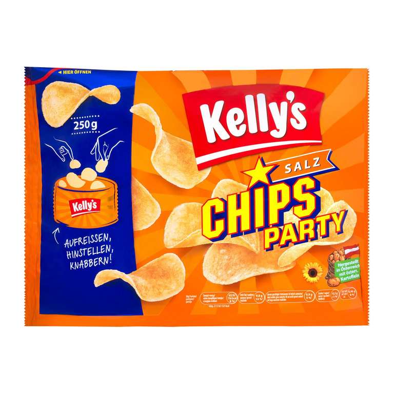[Lidl] KELLY'S Chips Party Salz