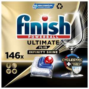 Finish Ultimate Plus Infinity Shine Spülmaschinentabs – 2x73 Caps