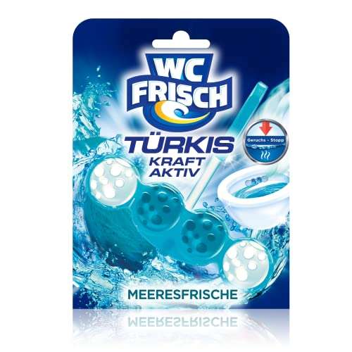 10x WC FRISCH Kraft Aktiv Türkisspüler Meeresfrische für 11,22€ (Amazon)