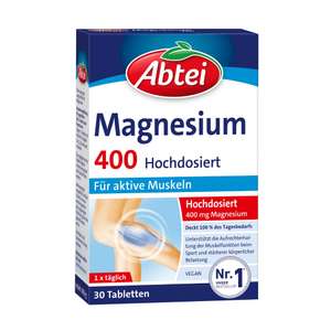 Abtei Magnesium 400 Tabletten, 30 Stück