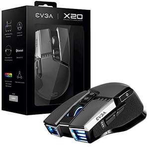 EVGA X20 Wireless Gaming Maus (grau)