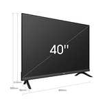 Hisense 40A4EG 101cm (40 Zoll) Fernseher Full HD Smart TV, Triple Tuner, Schwarz [Modell 2022 ]