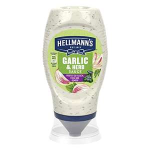 8x 250ml Hellmann's Garlic & Herb Sauce