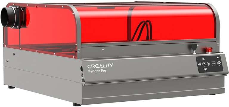 Creality Falcon2 Pro 22W oder 40W Lasergravierer, Schnittfläche 400 × 415 mm, hohe Schneidfähigkeit