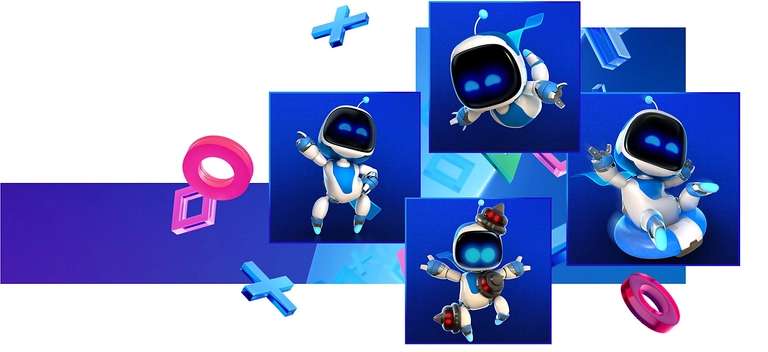 4 gratis Astro Bot Avatare mit Code (einlösbar im PSN Store oder dirkekt auf eurer PlayStation)