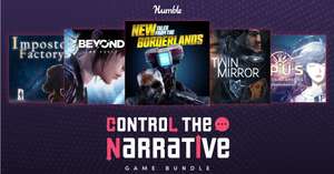 "Humble Control the Narrative Bundle" mit Beyond Two Souls, Tales from the Borderlands, OPUS: Echo of Starsong, Beyond a Steel Sky, ...