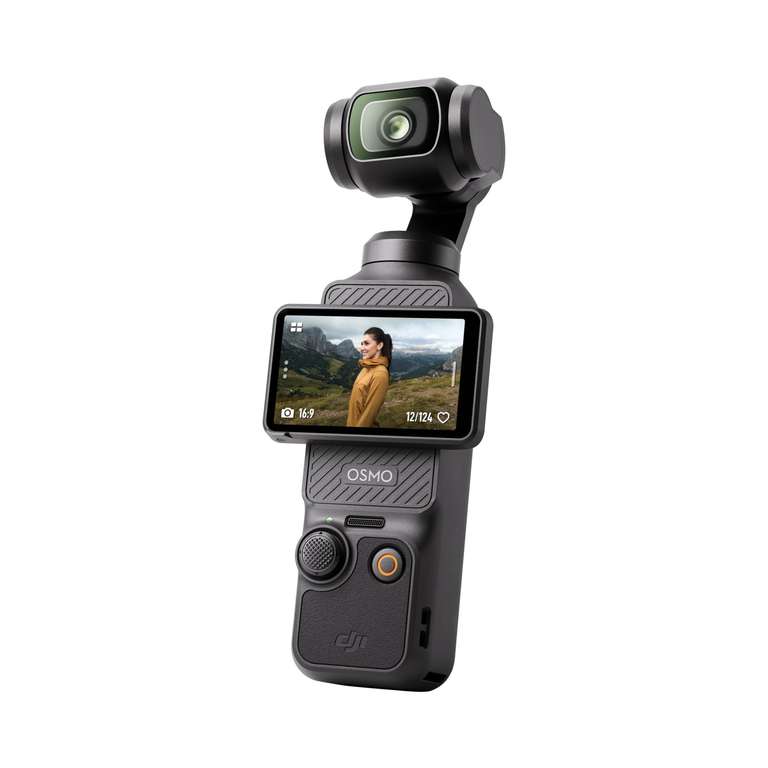DJI Osmo Pocket 3, Vlogging-Kamera mit 1-Zoll-CMOS und 4K/120 fps Video, 3-Achsen-Stabilisierung