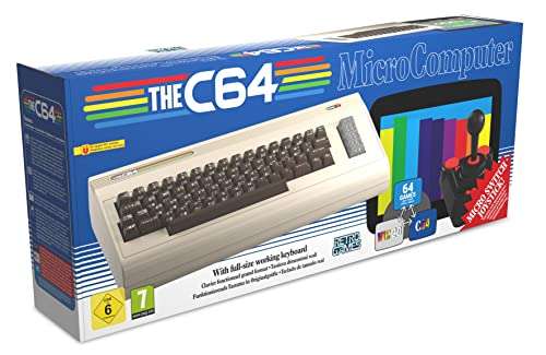 "The C64 ''Maxi'' (No PSU)" + "Speedlink COMPETITION PRO EXTRA USB Joystick" im Bundle