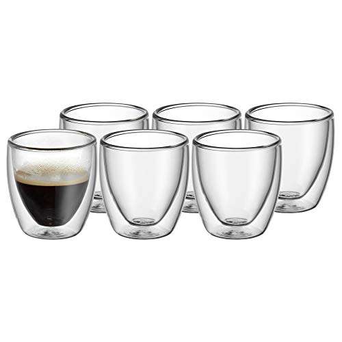 6x WMF Kult Espressogläser