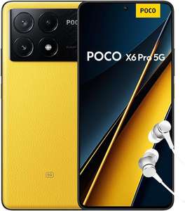 POCO X6 Pro 5G Smartphone, 12+512GB, 120Hz 6,67" 1,5k AMOLED Display, 64MP OIS Dreifach-Kamera, 5000mAh, 67W Turbo-Charge oder 8/256GB