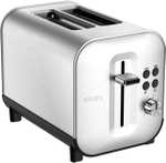 Krups KH682D Excellence Toaster mit 850W, 8 Bräunungsstufen & 4 Funktionen
