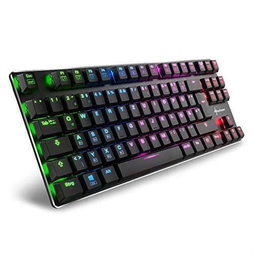 Sharkoon PureWriter RGB TKL, mechanische Low Profile-Tastatur