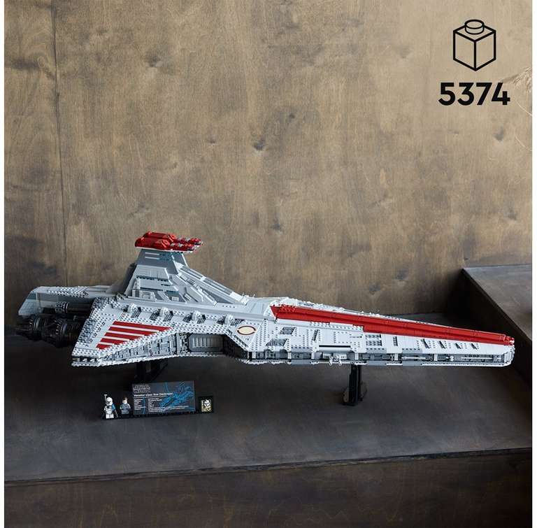 LEGO Star Wars 75367 Republikanischer Angriffskreuzer der Venator-Klasse