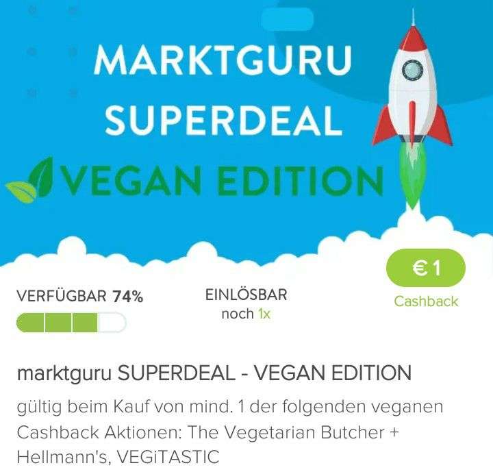 2x Vegetarian Butcher und 2x Hellmann's Mayo Vegan mit Interspar App Gutschein, Cashback und Pickerl (sonst 1,98)