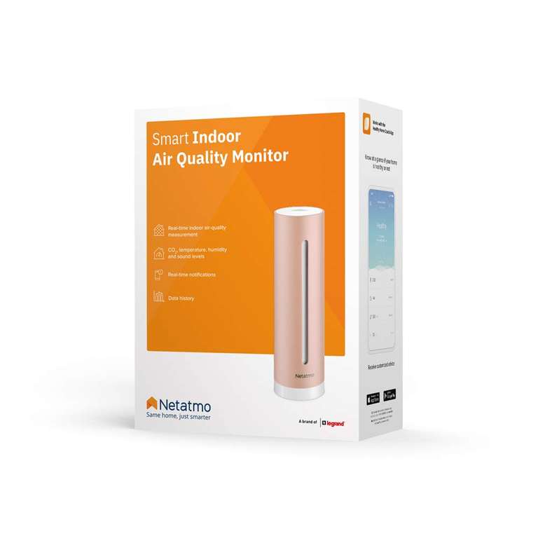 Netatmo Smart Healthy Home Coach Luftgütesensor für Apple HomeKit