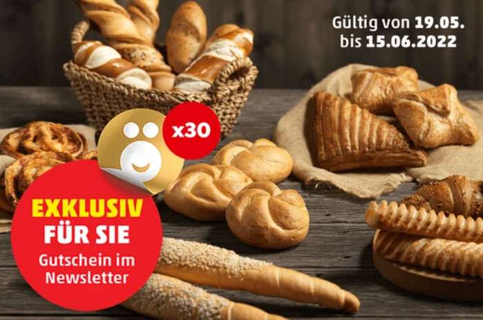 Jö Bonus Club / Penny / 30-fach ös Aktion für Brot + Gebäck incl. Mehlspeisen