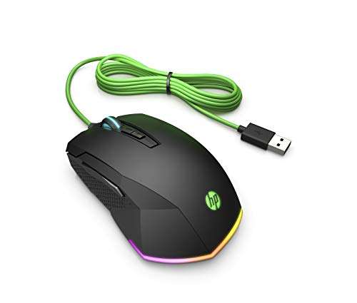 HP Pavilion USB Gaming Maus 200 mit RGB-Beleuchtung