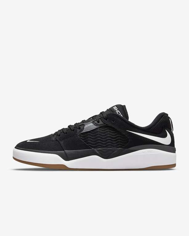 Nike SB Ishod Wair smoke grey/black / Größe 36-45 & 49 + 3 Paar Trainingssocken