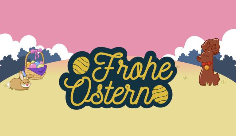 Frohe Ostern & Flamedeer Ostermalbuch