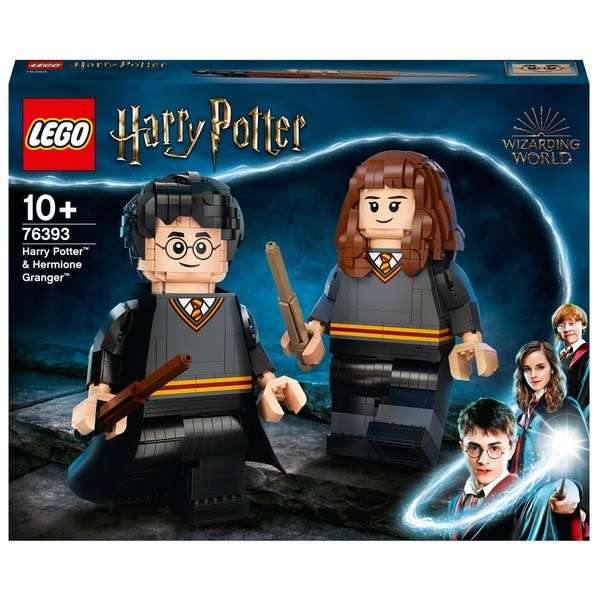 [Smyths Toys] LEGO Harry Potter Set 76393: Harry Potter & Hermine Granger XXL Minifiguren