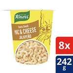 Knorr Taste the World Pasta Snack "Mac & Cheese Jalapeño" oder "Brokkoli-Käse-Soße", 8 Stück