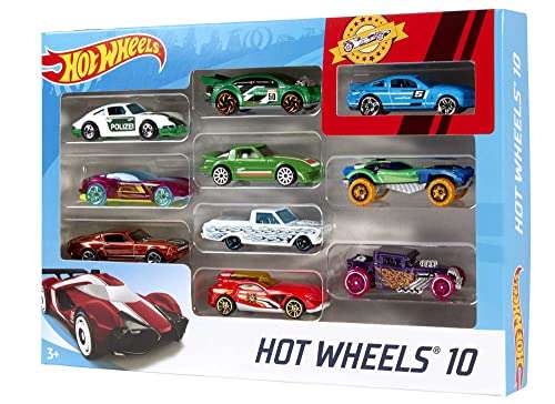 Hasbro Hot Wheels 548861:64 Die-Cast Auto 10er Geschenkset