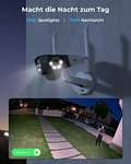 Reolink DUO 2, Akku WLAN Überwachungskamera, 6W Solarpanel, Dual-Lens, Spotlight