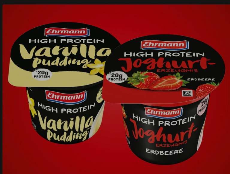 Ehrmann Protein Pudding oder Protein Joghurt