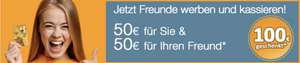 Neue Runde: 50€ + Dauerhaft Kostenlose Mastercard Gold (free.at)