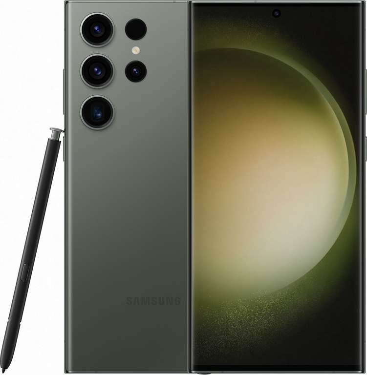 Samsung Galaxy S23 Ultra S918B/DS, 256GB, schwarz od. grün